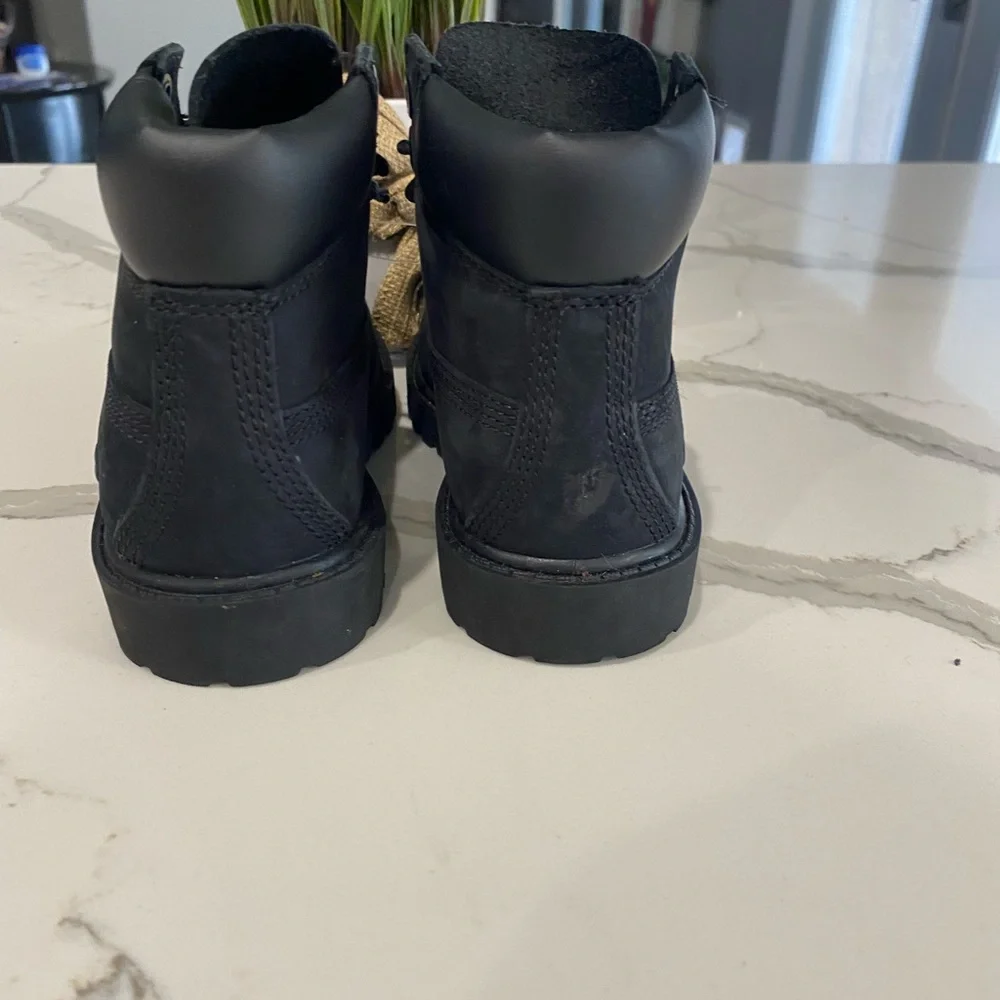 Timberland Black Nubuck Boots